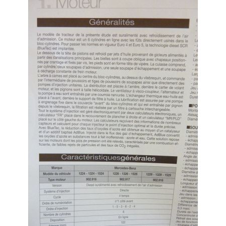 Atego New 6 cyl Revue Technique PL Mercedes