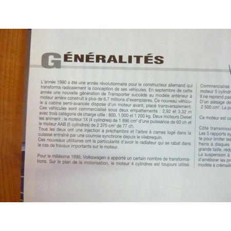 Transporter Revue Technique Volkswagen