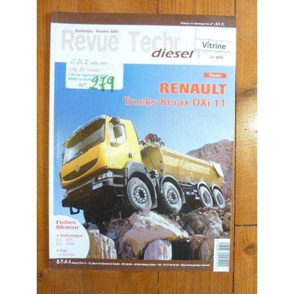 Kerax DXi 11 Revue Technique PL Renault RVI