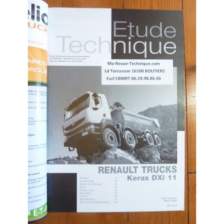 Kerax DXi 11 Revue Technique PL Renault RVI