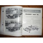 604 SL Revue Technique Carrosserie Peugeot