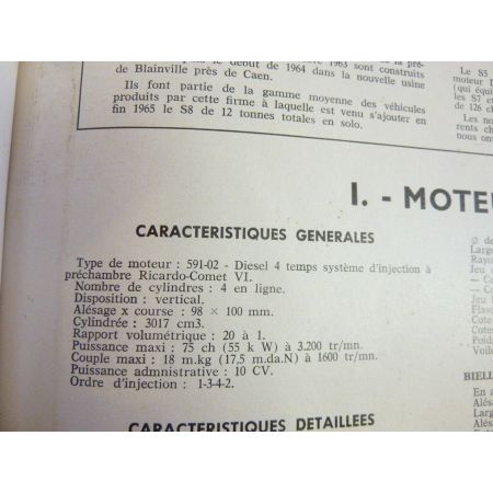 S5 Revue Technique PL Man Saviem Renault