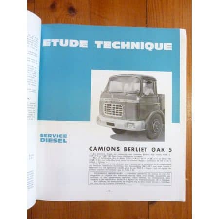 GAK 5 Revue Technique PL Berliet