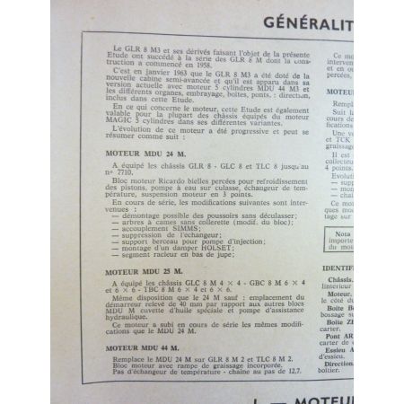 GLR8 M3 TLC8 M3 Revue Technique PL Berliet