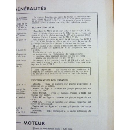 GLR8 M3 TLC8 M3 Revue Technique PL Berliet