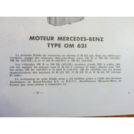 OM621 Revue Technique PL Mercedes