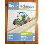 ARION 510 à 540 Revue Technique Agricole Claas
