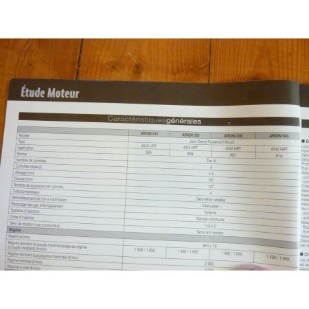 ARION 510 à 540 Revue Technique Agricole Claas