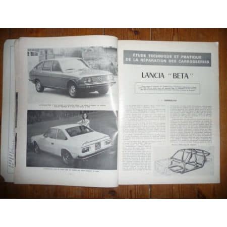 Beta II Revue Technique Carrosserie Lancia