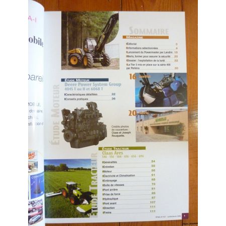 ARES 546 à 696 Revue Technique Agricole Claas
