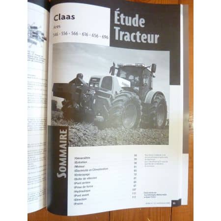 ARES 546 à 696 Revue Technique Agricole Claas