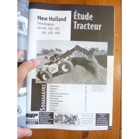 LM 410 a 640 Revue Technique TP New Holland