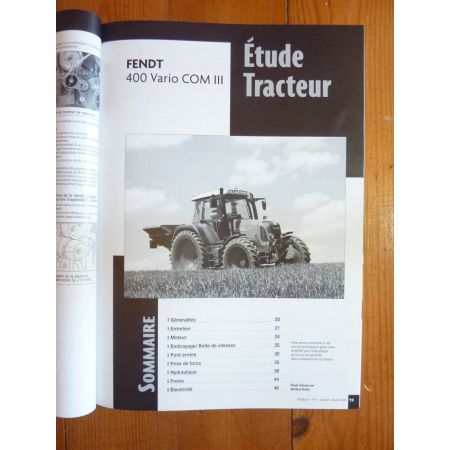 400 Vario Revue Technique Agricole Fendt