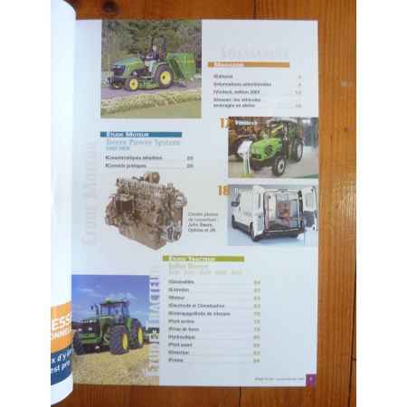 8100 a 8520 Revue Technique Agricole John Deere