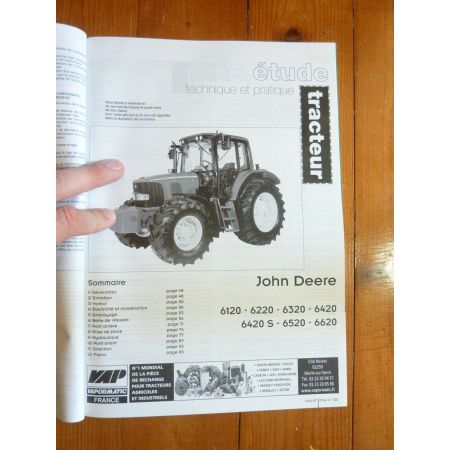6120 à 6620 Revue Technique Agricole John Deere