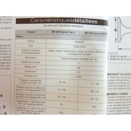 6445 6455 Revue Technique Agricole Massey Ferguson