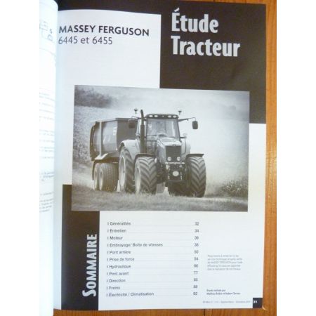 6445 6455 Revue Technique Agricole Massey Ferguson