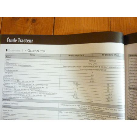 6445 6455 Revue Technique Agricole Massey Ferguson