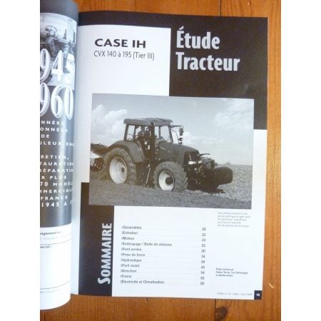 CVX 140cv à 195cv Revue Technique Agricole IH