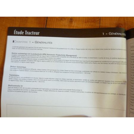 CVX 140cv à 195cv Revue Technique Agricole IH