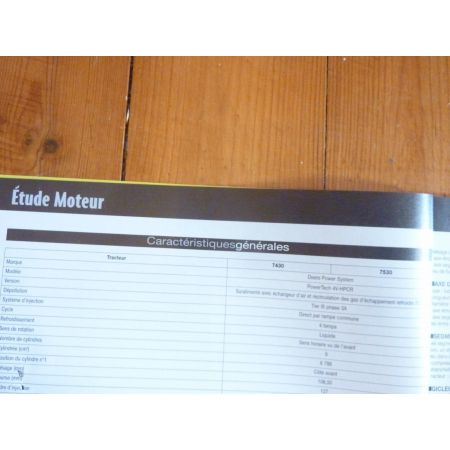 7030 Revue Technique Agricole John Deere