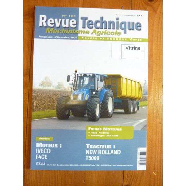 T5000 Revue Technique Agricole New Holland