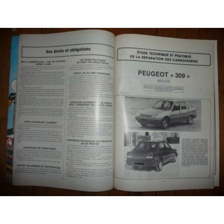 309 Revue Technique Carrosserie Peugeot