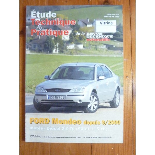 Mondeo Die 00- Revue Technique Ford