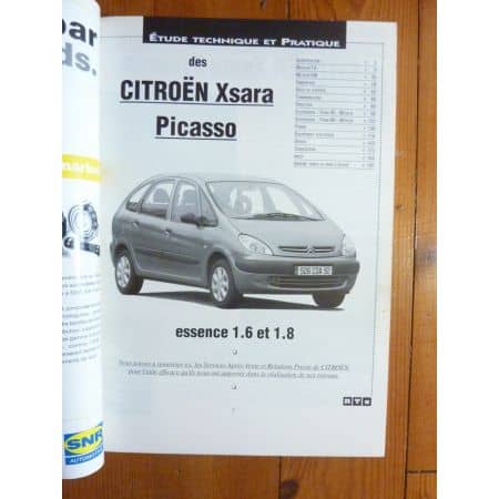 Xsara Picasso Ess Revue Technique Citroen