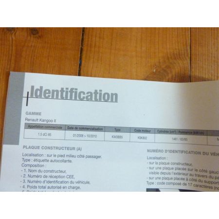 Kangoo II 08-10 Revue Technique Electronic Auto Volt Renault