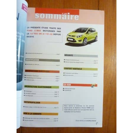 CMAX D Revue Technique Electronic Auto Volt Ford