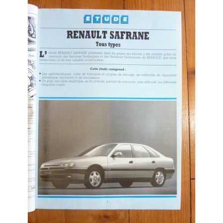 Safrane -96 Revue Technique Renault