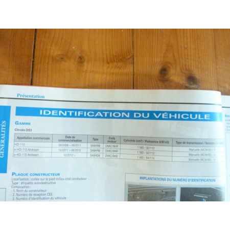 DS3 HDI 09- Revue Technique Citroen