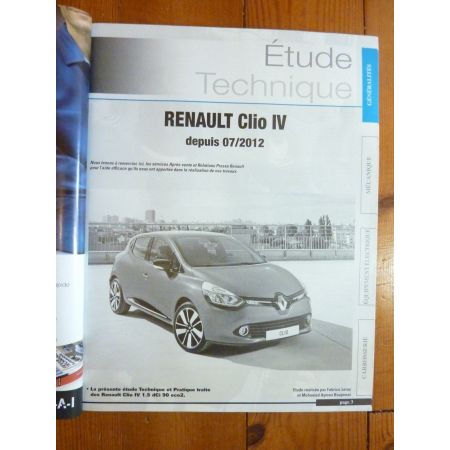 Clio IV Die 12- Revue Technique Renault