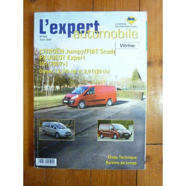 JUMPY SCUDO EXPERT Revue Technique Citroen Fiat Peugeot