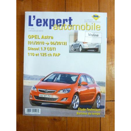 Astra Die 10-12 Revue Technique Opel