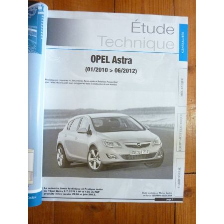Astra Die 10-12 Revue Technique Opel