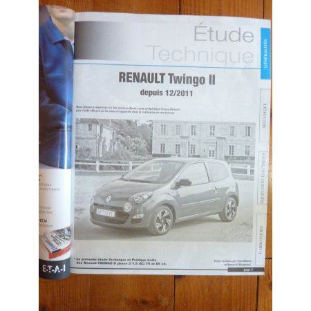 Twingo II Die 11- Revue Technique Renault