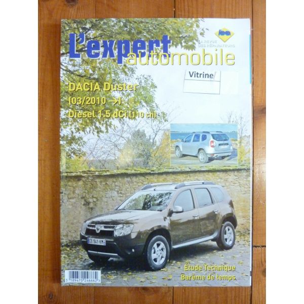 Duster 10- Revue Technique Dacia
