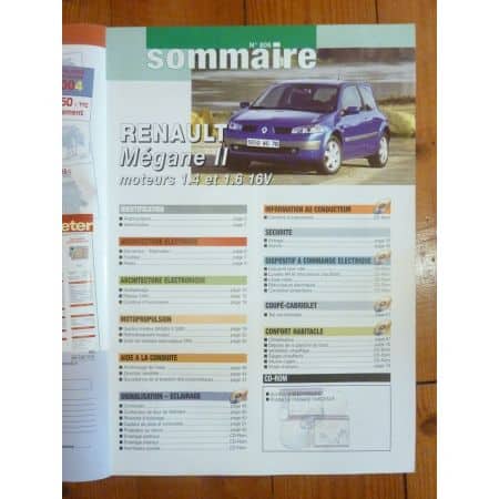 Megane II 16v Revue Technique Electronic Auto Volt Renault