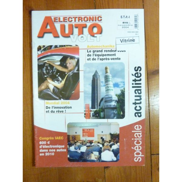 Actus Revue Technique Electronic Auto Volt 