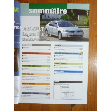 Laguna II  05- Revue Technique Electronic Auto Volt Renault