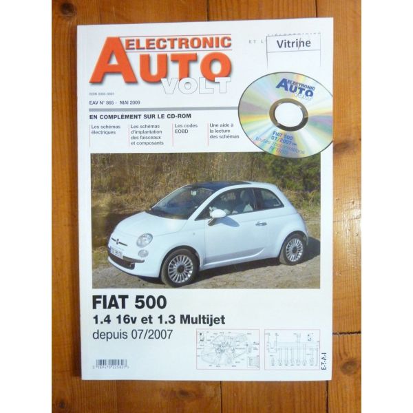 500 07- Revue Technique Electronic Auto Volt Fiat