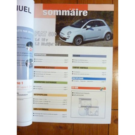 500 07- Revue Technique Electronic Auto Volt Fiat