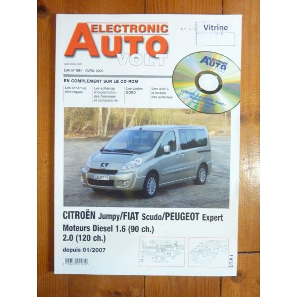 jumpy Scudo Expert 07- Revue Technique Electronic Auto Volt Citroen