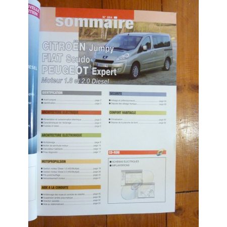 jumpy Scudo Expert 07- Revue Technique Electronic Auto Volt Citroen