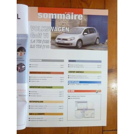 Golf VI 08- Revue Technique Electronic Auto Volt Volkswagen