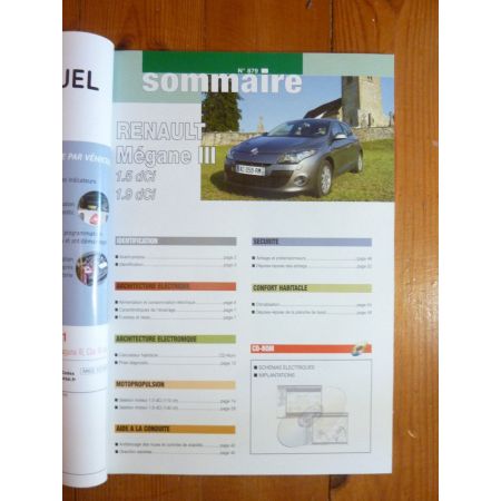 Megane III 08- Revue Technique Electronic Auto Volt Renault