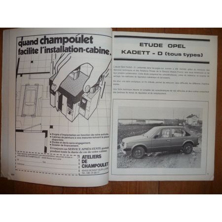 KADETT D Revue Technique Opel