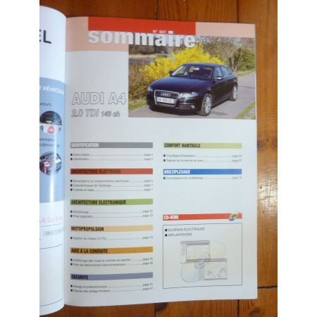 A4 08- Revue Technique Electronic Auto Volt Audi